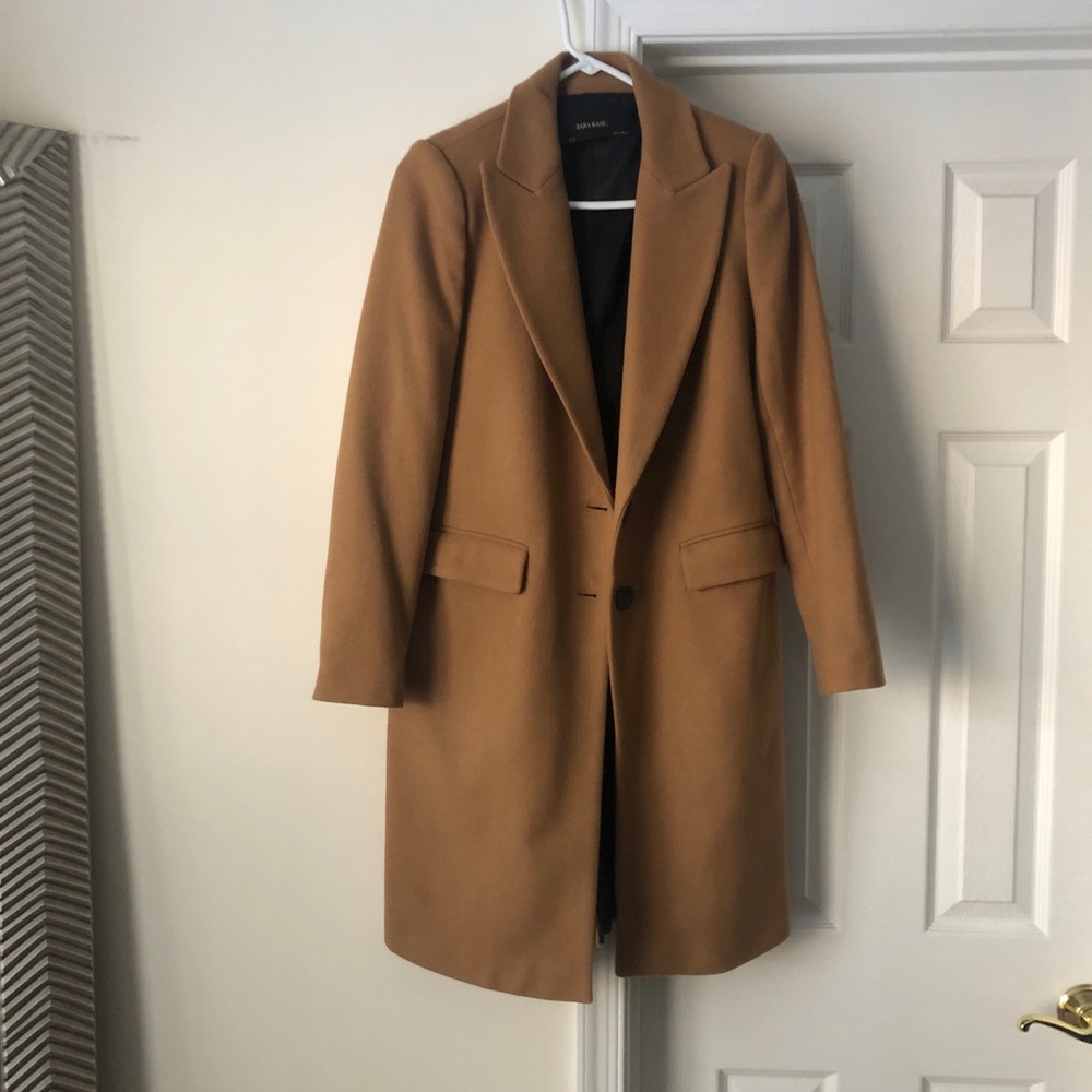 Zara masculine coat - camel